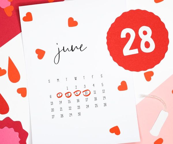 A calendar with circled dates, symbolizing consistency and regular practice.